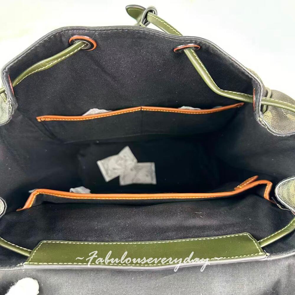 COACH MEN'S Signature Camo League Flap Backpack In Signature Camo CAF98 NWT - Picture 6 of 8
